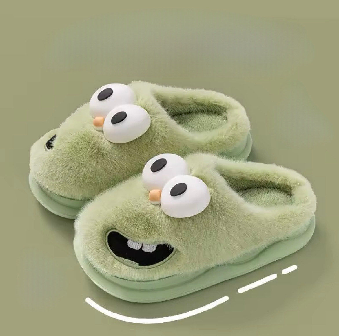 Pantuflas Divertidas Cara Sonriente