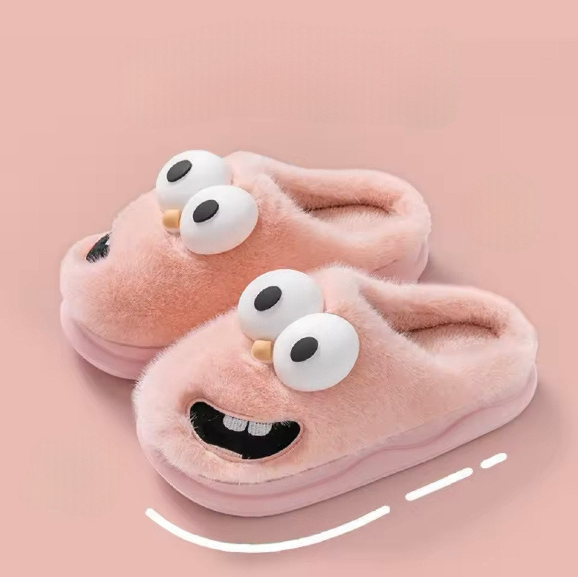 Pantuflas Divertidas Cara Sonriente