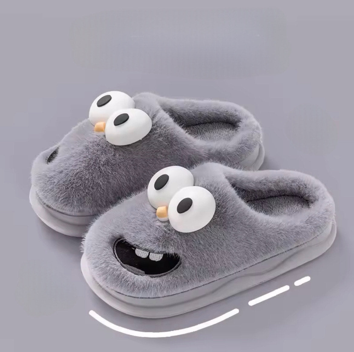 Pantuflas Divertidas Cara Sonriente