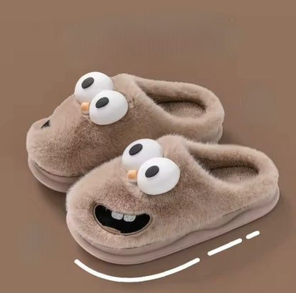 Pantuflas Divertidas Cara Sonriente