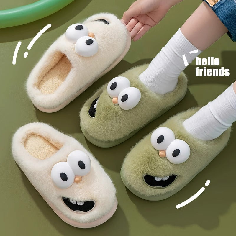 Pantuflas Divertidas Cara Sonriente